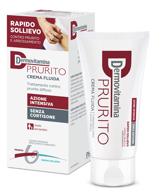 DERMOVITAMINA PRURITO CREMA FLUIDA AZIONE INTENSIVA SENZA CORTISONE 150 ML - Farmaciapacini.it