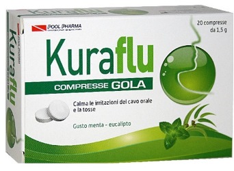 KURAFLU GOLA EUCALIPTO 20 COMPRESSE 1,5 G - Farmaciapacini.it