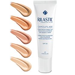 RILASTIL CAMOUFLAGE FONDOTINTA CORRETTIVO FLUIDO ELEVATA COPRENZA 50 30 ML - Farmaciapacini.it