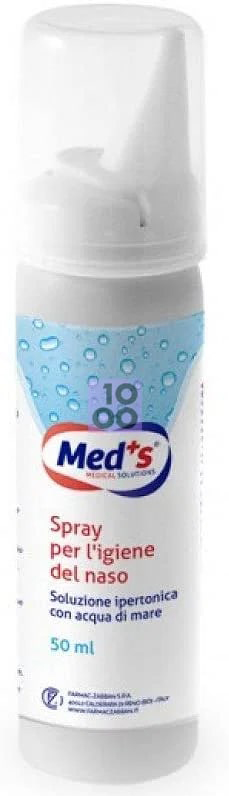 SPRAY MEDS IPERTONICO ACQUA NASO 50 ML - Farmaciapacini.it