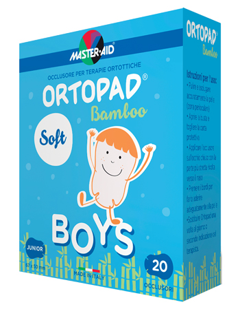 CEROTTO OCULARE PER ORTOTTICA ORTOPAD SOFT BOYS JUNIOR 20 PEZZI - Farmaciapacini.it
