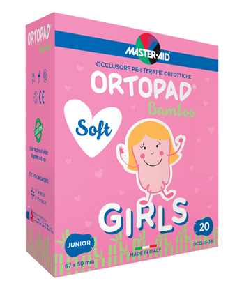 CEROTTO OCULARE PER ORTOTTICA ORTOPAD SOFT GIRLS JUNIOR 20 PEZZI - Farmaciapacini.it