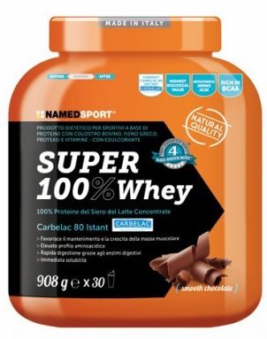 SUPER100% WHEY SMOOTH CHOCOLATE 908 G - Farmaciapacini.it