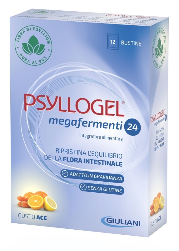 PSYLLOGEL MEGAFERMENTI 24 ACE 12 BUSTE 3 G - Farmaciapacini.it