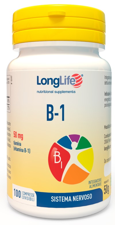 LONGLIFE B1 100 COMPRESSE 50 MG - Farmaciapacini.it