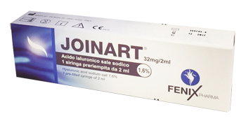 SIRINGA INTRA-ARTICOLARE JOINART ACIDO IALURONICO 1,6% 2 ML 3 PEZZI - Farmaciapacini.it