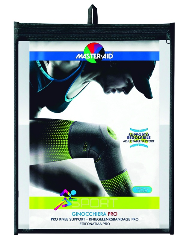 GINOCCHIERA ELASTICA MASTER-AID SPORT PRO TAGLIA UNICA - Farmaciapacini.it