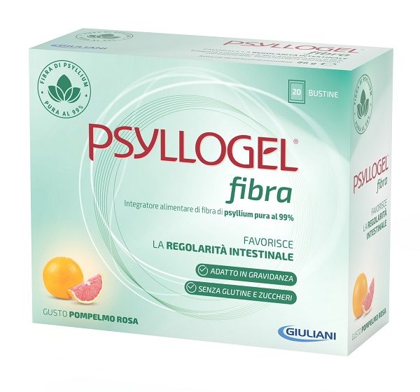 PSYLLOGEL FIBRA POMPELMO ROSA 20 BUSTINE - Farmaciapacini.it