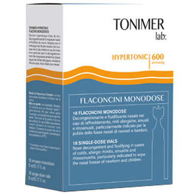 TONIMER LAB HYPERTONIC 18 FLACONCINI MONODOSE - Farmaciapacini.it
