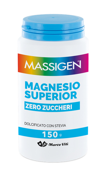 MASSIGEN MAGNESIO SUPERIOR ZERO ZUCCHERI 150 G - Farmaciapacini.it