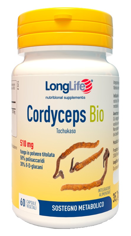 LONGLIFE CORDYCEPS BIO 60 CAPSULE - Farmaciapacini.it