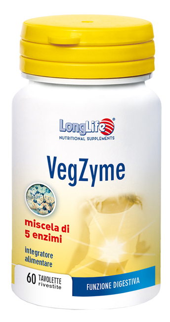 LONGLIFE VEGZYME 60 TAVOLETTE - Farmaciapacini.it