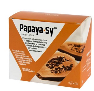 PAPAYA-SY 20 BUSTINE 92 G POLVERE OROSOLUBILE - Farmaciapacini.it