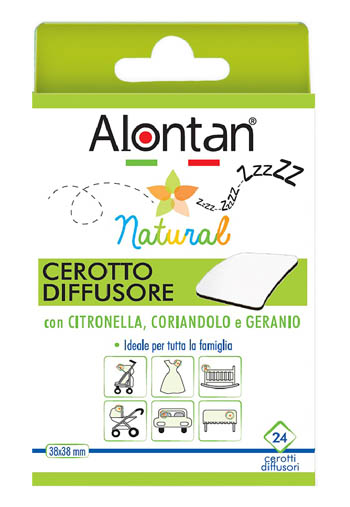 ALONTAN NATURAL CEROTTO ANTIZANZARA ADESIVO 21 PEZZI - Farmaciapacini.it