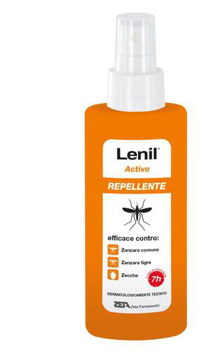 LENIL ACTIVE SPRAY SOLUZIONE ANTIZANZARA IN FLACONE + POMPA SPRAY 100 ML - Farmaciapacini.it