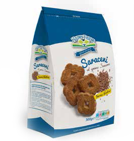 HAPPY FARM BISCOTTI SARACENI 300 G - Farmaciapacini.it