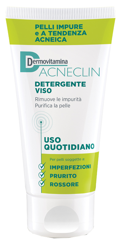 DERMOVITAMINA ACNECLIN DETERGENTE VISO USO QUOTIDIANO 200 ML - Farmaciapacini.it
