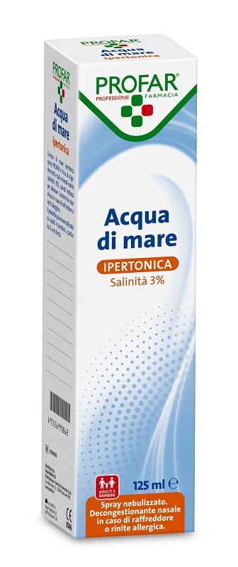 ACQUA DI MARE SPRAY IPERTONICA 3% PROFAR 125 ML - Farmaciapacini.it