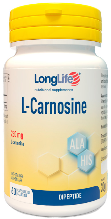 LONGLIFE L-CARNOSINE 60 CAPSULE - Farmaciapacini.it