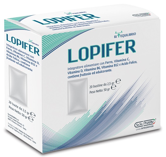LOPIFER 20 BUSTINE - Farmaciapacini.it