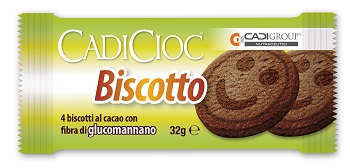CADICIOC BISCOTTO CACAO 4 PEZZI 8 G - Farmaciapacini.it