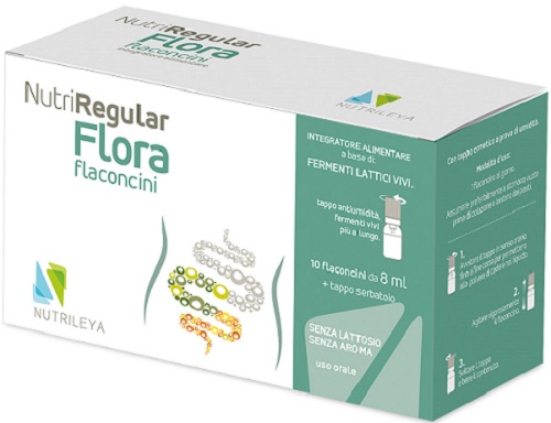 NUTRIREGULAR FLORA 10 FLACONCINI 8 ML - Farmaciapacini.it