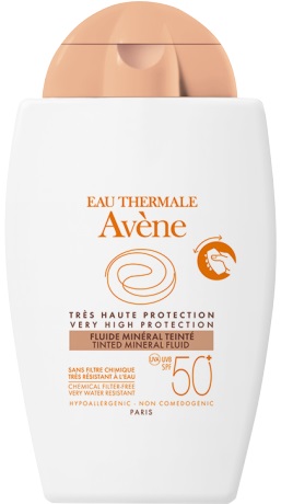 EAU THERMALE AVENE SOLARE FLUIDO MINERALE 50+ COLORATO 40 ML - Farmaciapacini.it