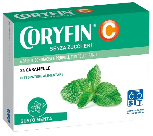 CORYFIN C SENZA ZUCCHERO MENTOLO 48 G - Farmaciapacini.it