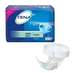 PANNOLONE A CINTURA PER INCONTINENZA TENA FLEX SUPER SMALL 30 PEZZI - Farmaciapacini.it