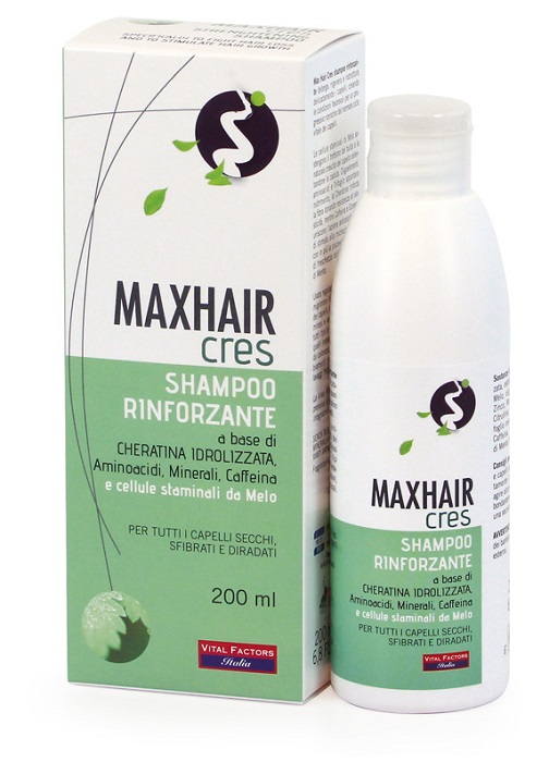 MAXHAIR CRES SHAMPOO RINFORZANTE 200 ML - Farmaciapacini.it
