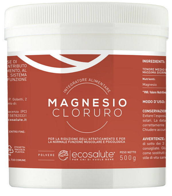 MAGNESIO CLORURO POLVERE 500 G - Farmaciapacini.it