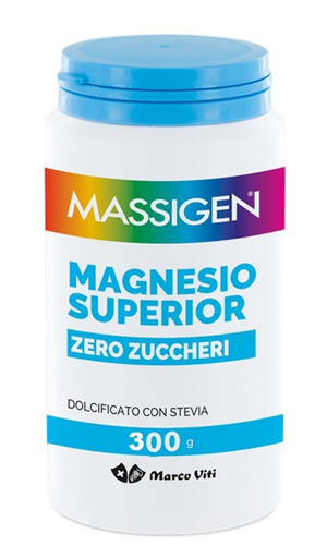 MASSIGEN MAGNESIO SUPERIOR ZERO ZUCCHERI 300 G - Farmaciapacini.it
