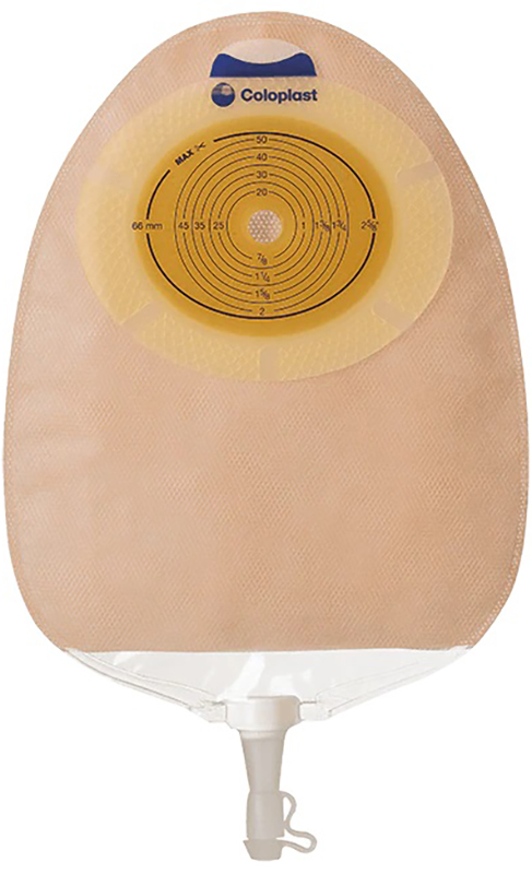 SACCA TRASPARENTE SISTEMA MONOPEZZO PER UROSTOMIA CON MULTICHAMBER SENSURA RITAGLIABILE 15/33 MM MAXI 400 ML 10 PEZZI - Farmaciapacini.it