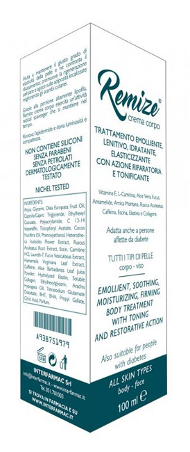 REMIZE CREMA CORPO 100 ML - Farmaciapacini.it