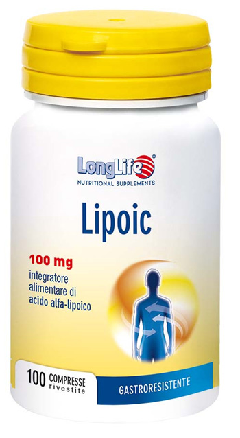 LONGLIFE LIPOIC 100 MG 100 CAPSULE - Farmaciapacini.it