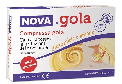 NOVA GOLA LIMONE/MIELE 20 COMPRESSE - Farmaciapacini.it