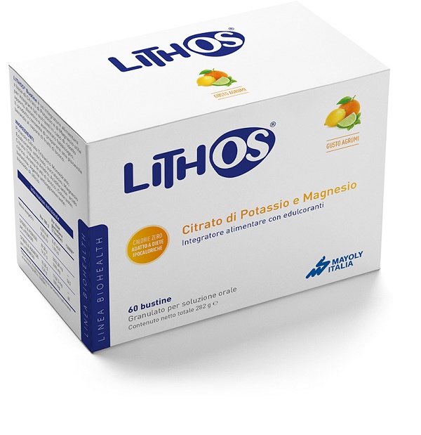 LITHOS 60 BUSTINE DA 4,5 G GUSTO AGRUMI - Farmaciapacini.it