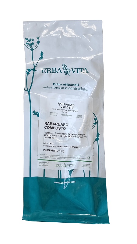RABARBARO COMPOSTO TISANA 1 KG - Farmaciapacini.it