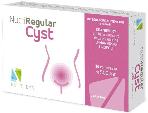 NUTRIREGULAR CYST 20 CAPSULE 500 MG - Farmaciapacini.it