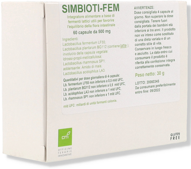 SIMBIOTI FEM 60 CAPSULE - Farmaciapacini.it