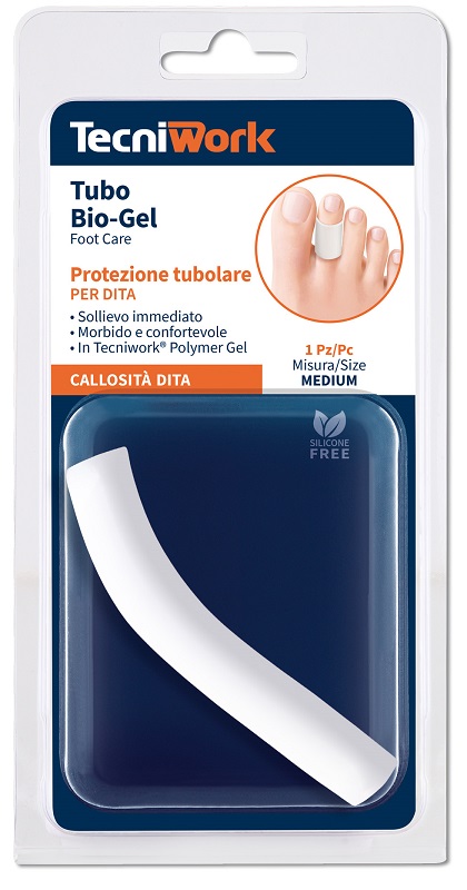 BIOGEL FASCETTA TUBOLARE GEL DITA PIEDI MEDIUM 1 PEZZO - Farmaciapacini.it