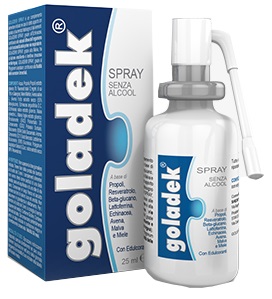 GOLADEK SPRAY NO ALCOOL 25 ML - Farmaciapacini.it