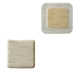 MEDICAZIONE BIATAIN IN SCHIUMA DI POLIURETANO A RILASCIO DI ARGENTO CON BORDO ADESIVO 12,5X12,5 CM 5 PEZZI - Farmaciapacini.it