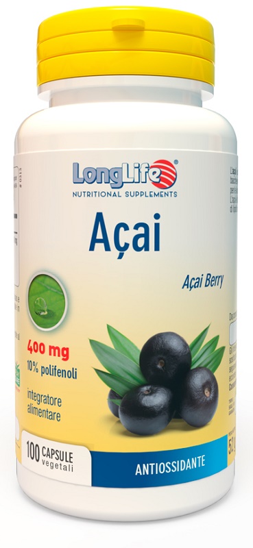 LONGLIFE ACAI 100 CAPSULE - Farmaciapacini.it