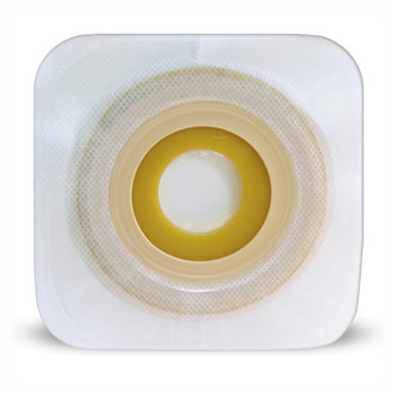 PLACCA PIANA MODELLABILE PER STOMIA DUE PEZZI 22-33MM FLANGIA 48MM CON ADESIVO IDROCOLLOIDALE 5 PEZZI - Farmaciapacini.it