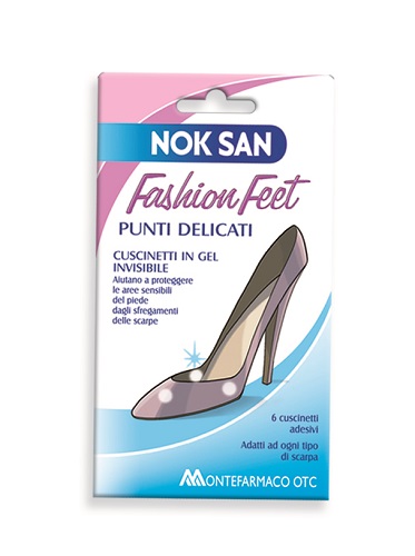 NOK SAN FASHION FEET PUNTI DELICATI 6 PEZZI - Farmaciapacini.it