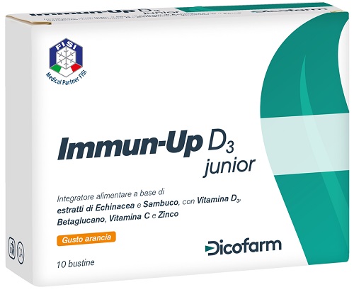 IMMUN UP D3 JUNIOR 10 BUSTINE DA 3 G - Farmaciapacini.it