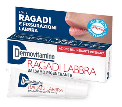 DERMOVITAMINA RAGADI LABBRA BALSAMO RIGENERANTE 8 ML - Farmaciapacini.it