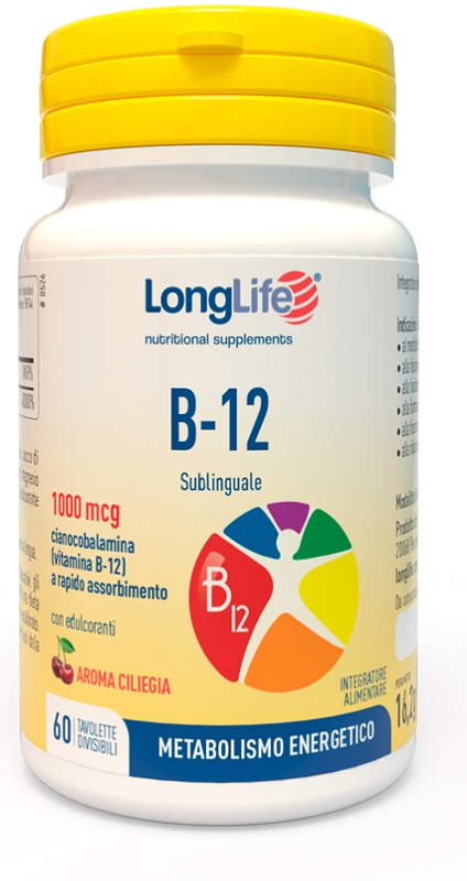 LONGLIFE B12 1000 MCG 60 COMPRESSE - Farmaciapacini.it