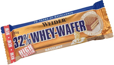 WEIDER 32% WHEY BARRETTA WAFER NOCCIOLA 35 G - Farmaciapacini.it